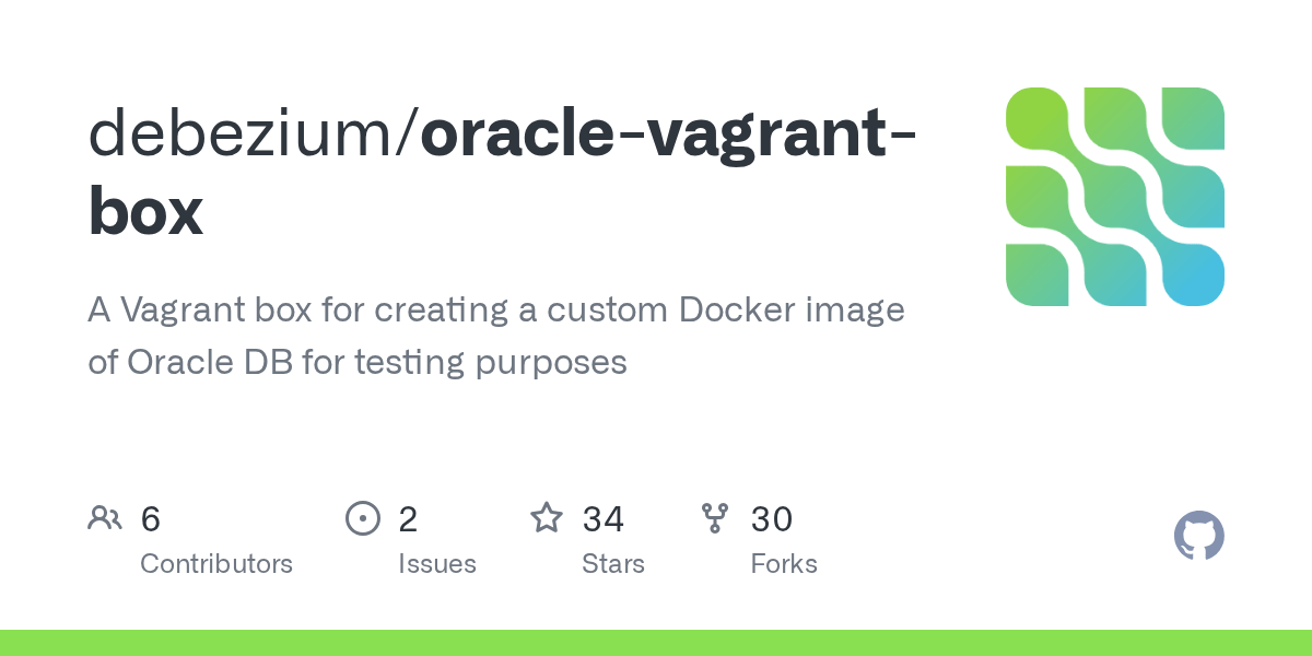 GitHub debezium/oraclevagrantbox A Vagrant box for creating a