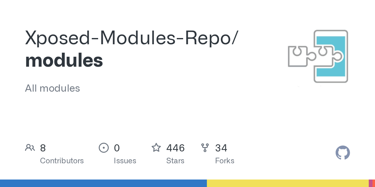 GitHub XposedModulesRepo/modules All modules