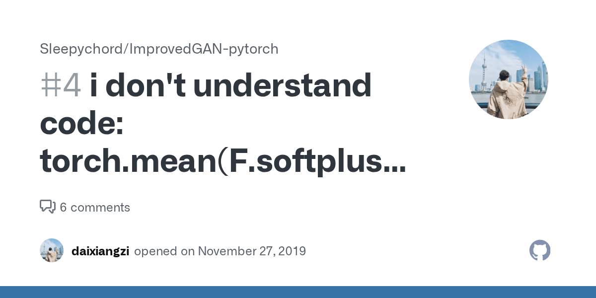 i don't understand code torch.mean(F.softplus(logz_unlabel) why add F