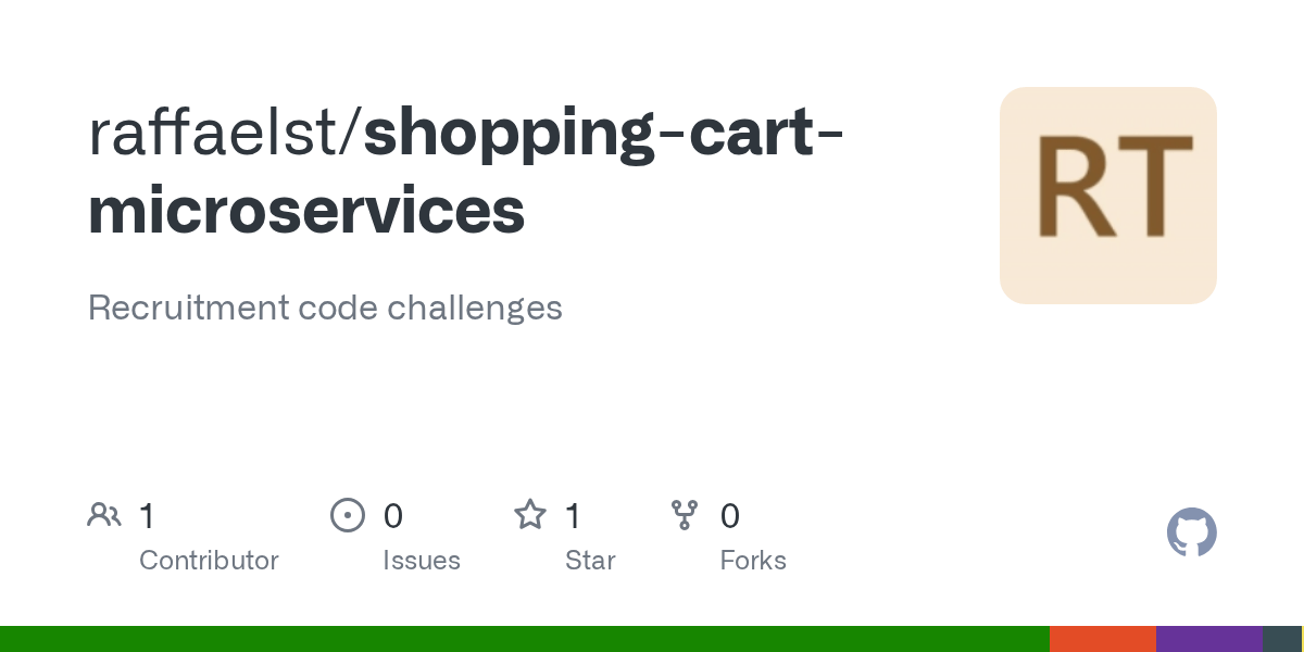 GitHub Recruitment code challenges