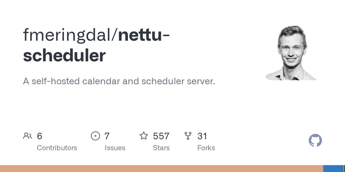 GitHub A selfhosted calendar and