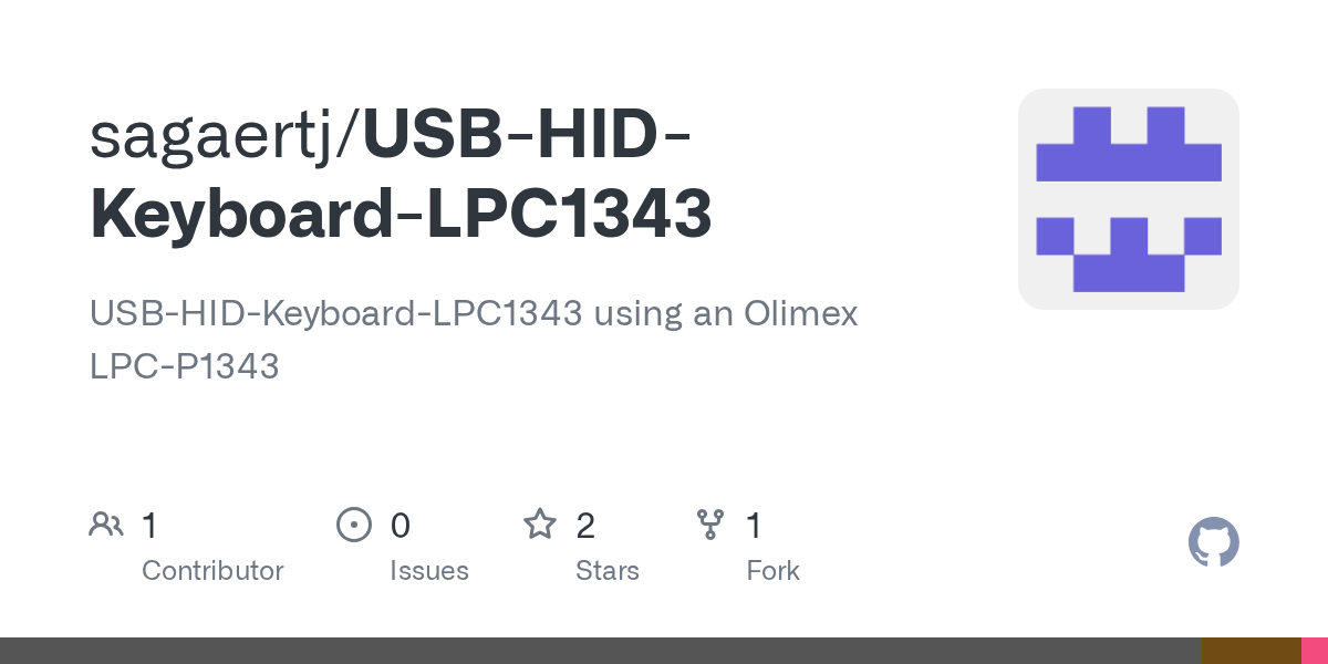 GitHub sagaertj/USBHIDKeyboardLPC1343 USBHIDKeyboardLPC1343 using an Olimex LPCP1343