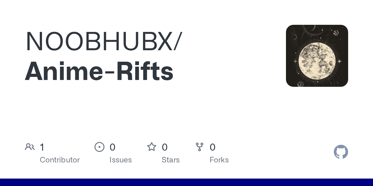 GitHub NOOBHUBX/AnimeRifts