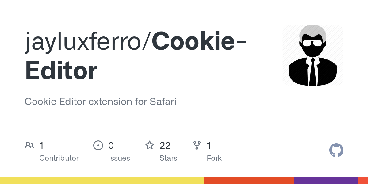 GitHub jayluxferro/CookieEditor Cookie Editor extension for Safari