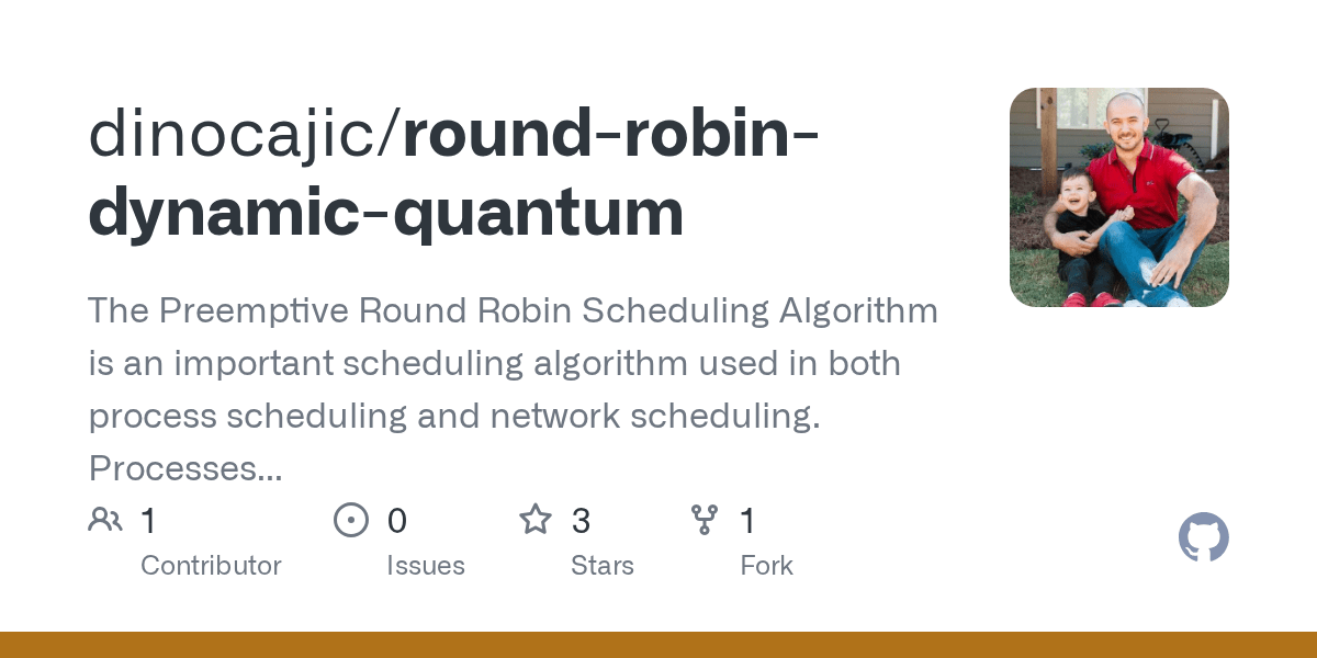 GitHub dinocajic/roundrobindynamicquantum The Preemptive Round