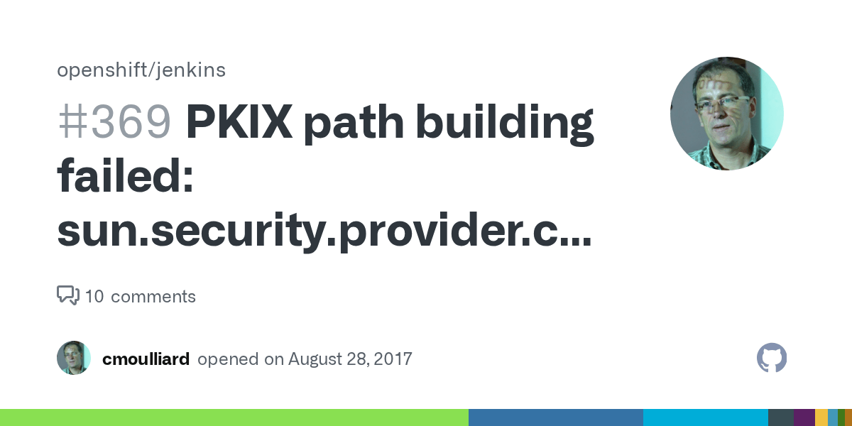 PKIX path building failed sun.security.provider.certpath.SunCertPathBuilderException unable to