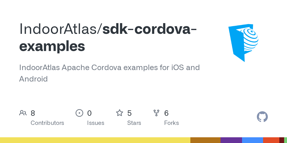 GitHub IndoorAtlas/sdkcordovaexamples IndoorAtlas Apache Cordova