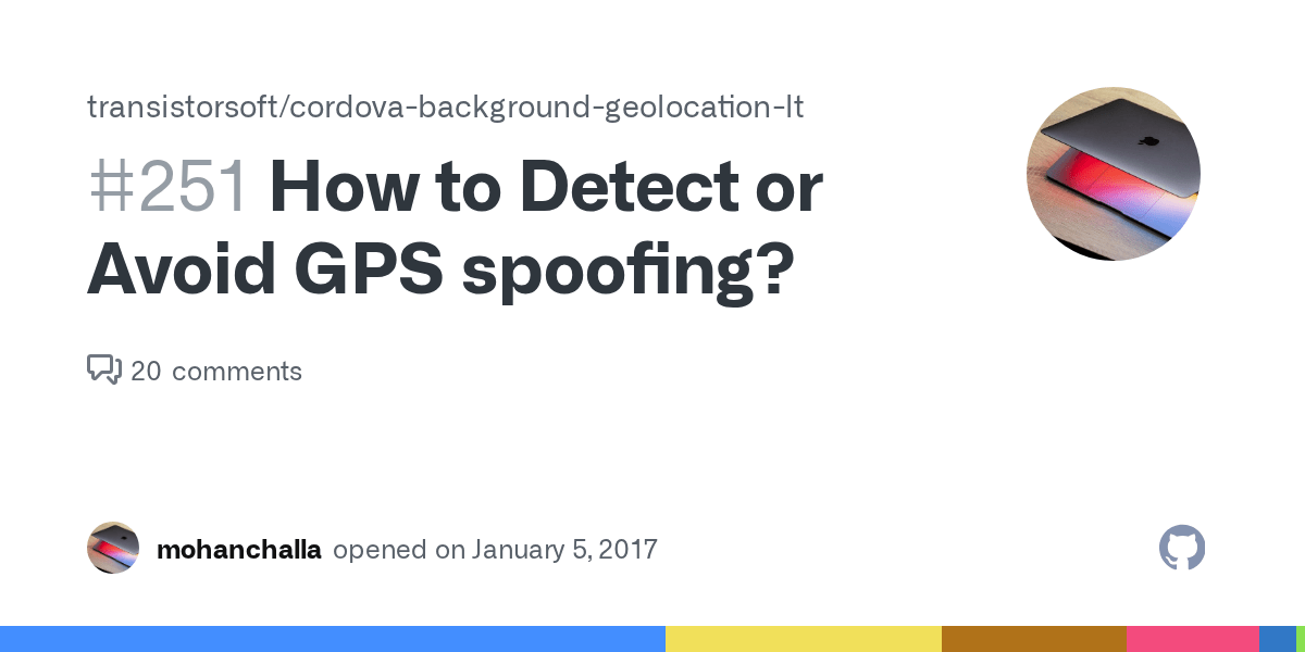 How to Detect or Avoid GPS spoofing? · Issue 251 · transistorsoft