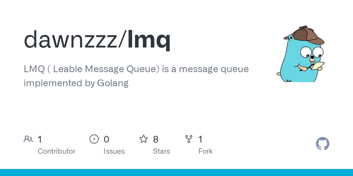 GitHub dawnzzz/lmq LMQ ( Leable Message Queue) is a message queue implemented by Golang