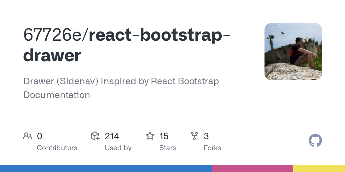 GitHub SimpleSigner/reactbootstrapdrawer Drawer (Sidenav) Inspired by React Bootstrap