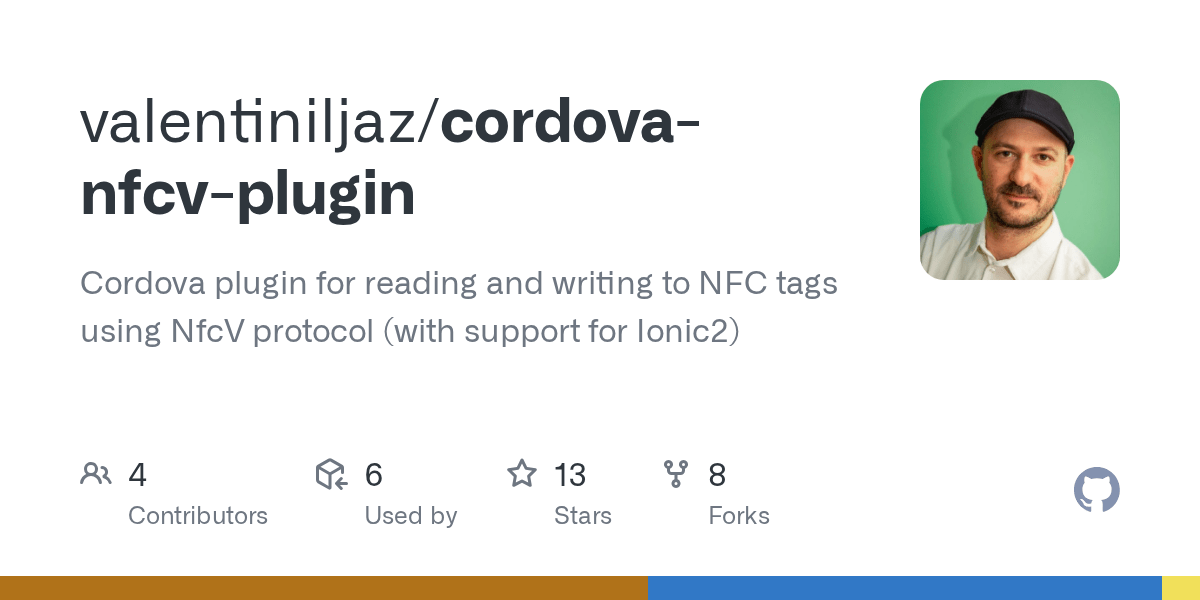GitHub valentiniljaz/cordovanfcvplugin Cordova plugin for reading and writing to NFC tags