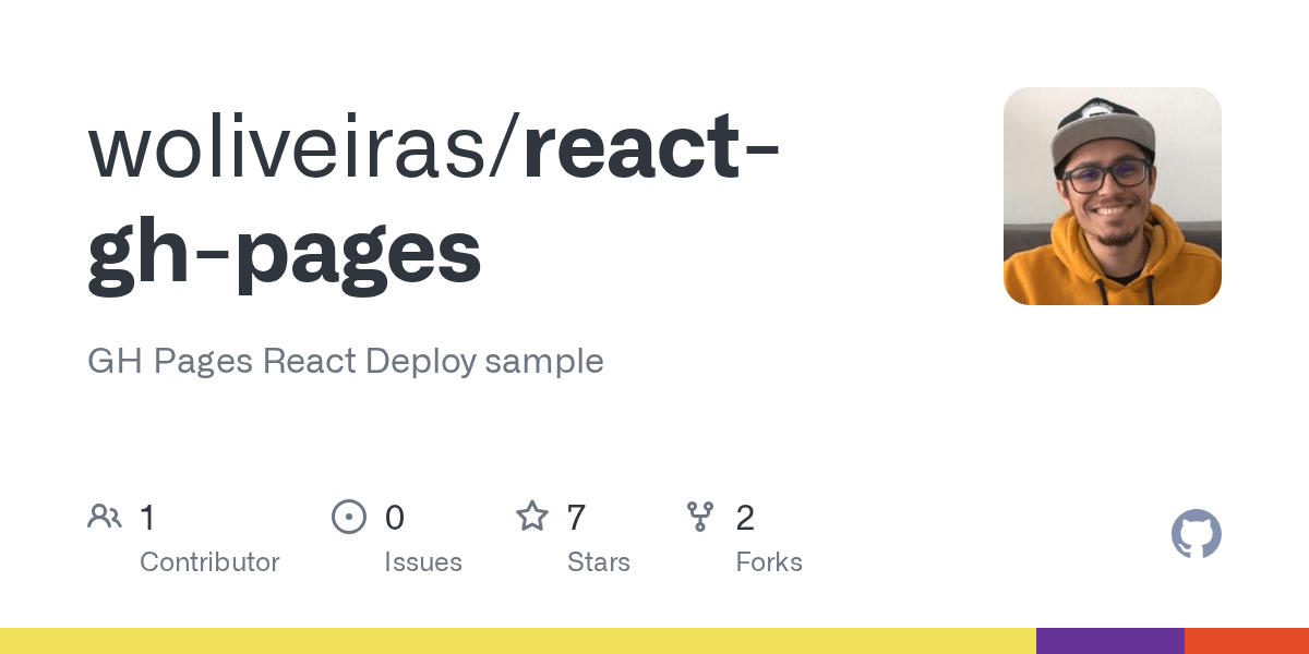 reactghpages/index.html at master · woliveiras/reactghpages · GitHub