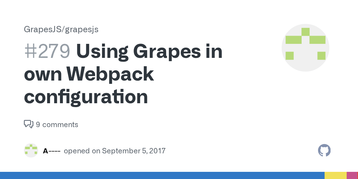 Using Grapes in own pack configuration · Issue 279 · artf/grapesjs