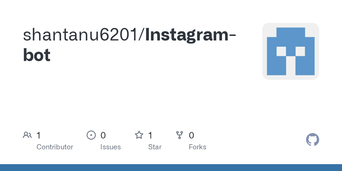 GitHub shantanu6201/Instagrambot