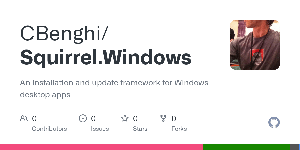 GitHub CBenghi/Squirrel.Windows An installation and update framework for Windows desktop apps