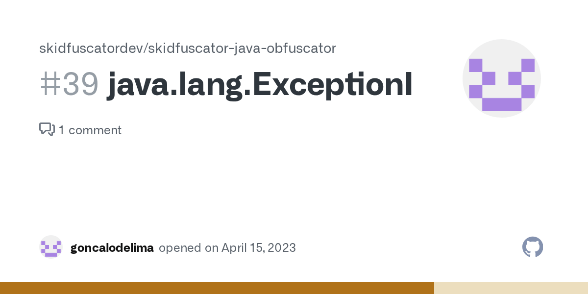 java.lang.ExceptionInInitializerError · Issue 39 · skidfuscatordev