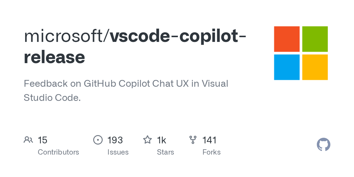 vscodecopilotrelease/LICENSECODE at main · microsoft/vscodecopilot