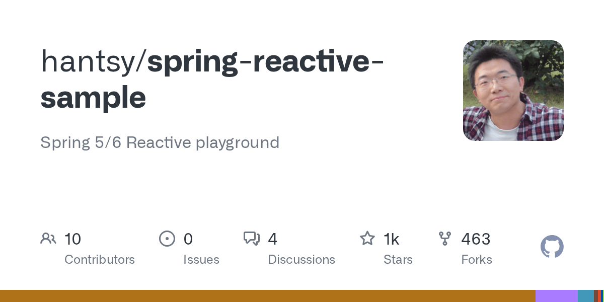 GitHub hantsy/springreactivesample Spring 5 Reactive playground