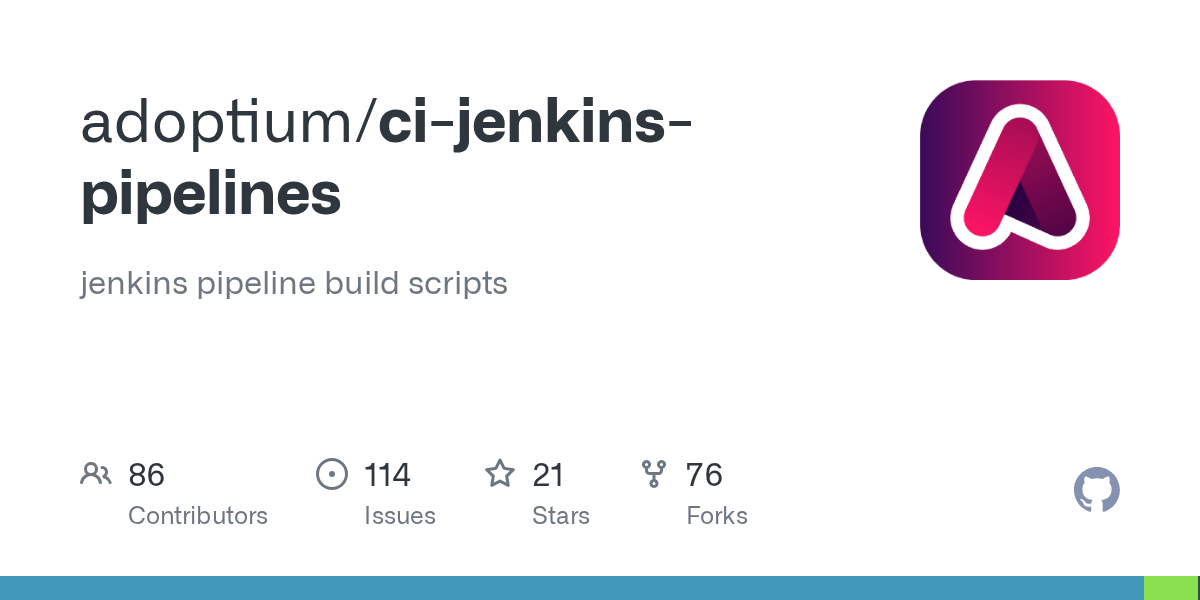 cijenkinspipelines/openjdk_build_pipeline.groovy at master · adoptium
