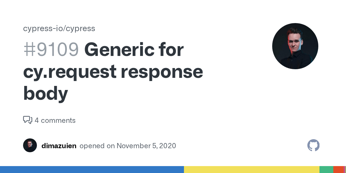 Generic for cy.request response body · Issue 9109 · cypressio/cypress · GitHub
