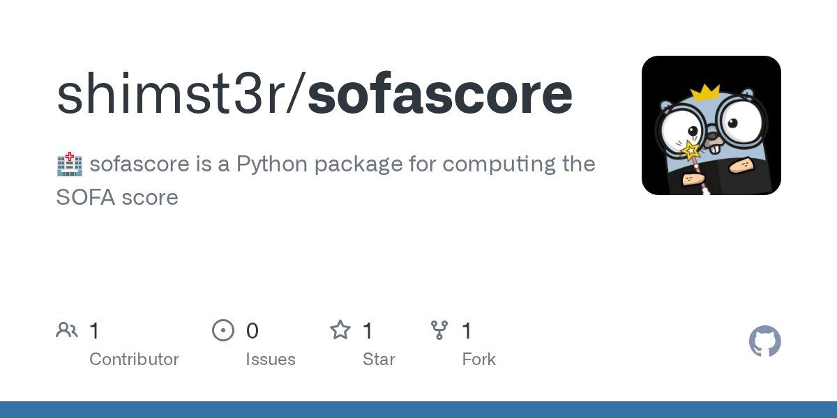 GitHub shimst3r/sofascore 🏥 sofascore is a Python package for