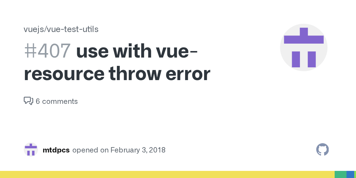 use with vueresource throw error · Issue 407 · vuejs/vuetestutils