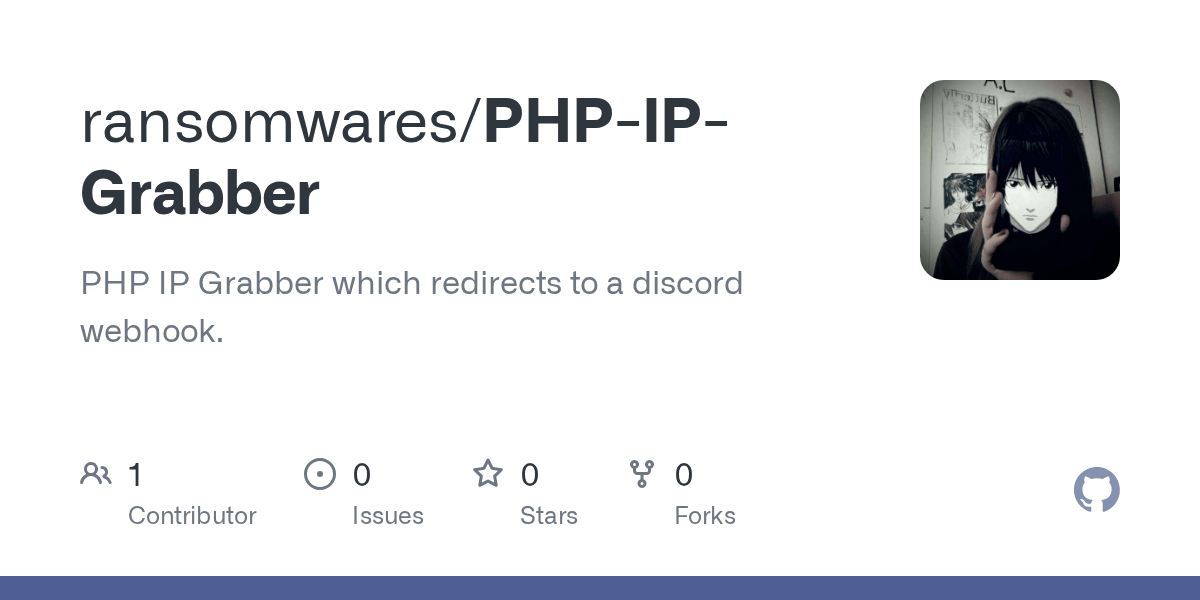 GitHub activiste/PHPIPGrabber PHP IP Grabber which redirects to a