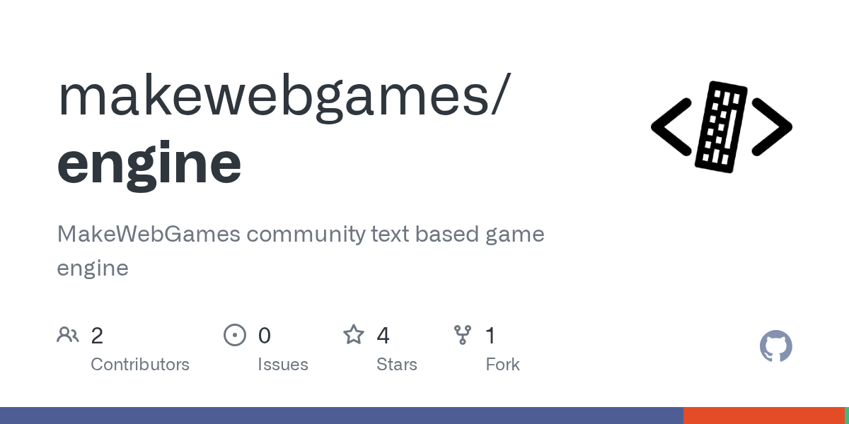 GitHub - makewebgames/engine: MakeWebGames community text based game engine
