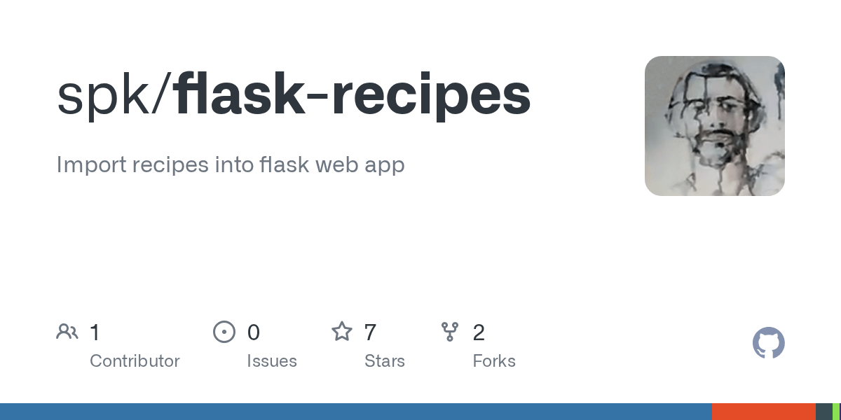 GitHub spk/flaskrecipes Import recipes into flask web app