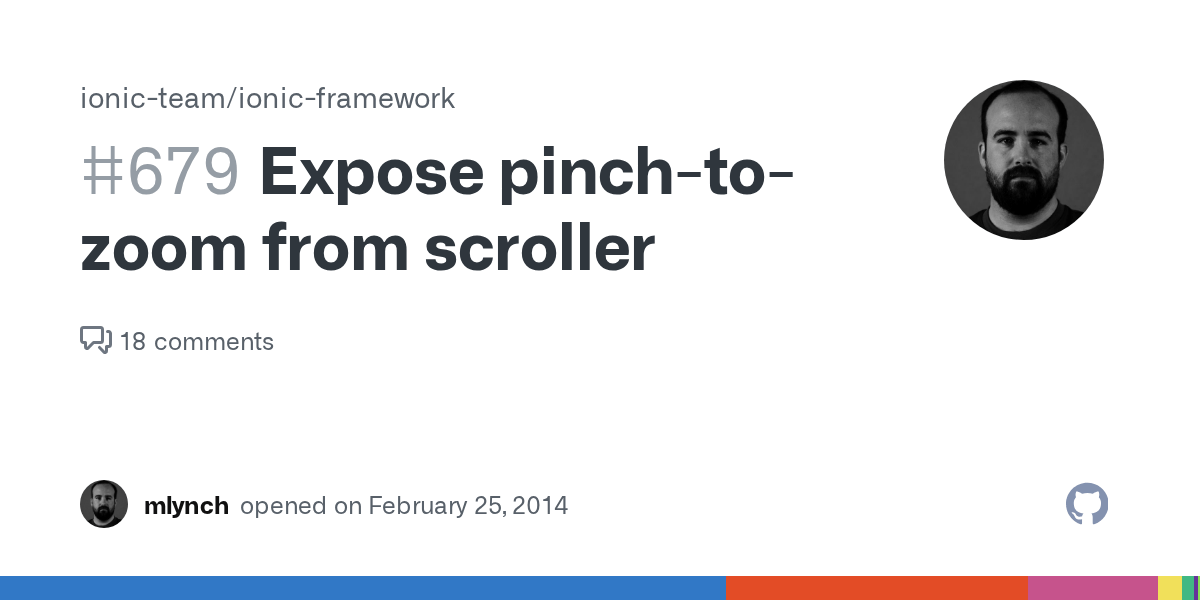 Expose pinchtozoom from scroller · Issue 679 · ionicteam/ionicframework · GitHub