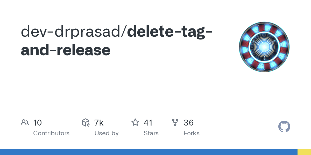 GitHub devdrprasad/deletetagandrelease