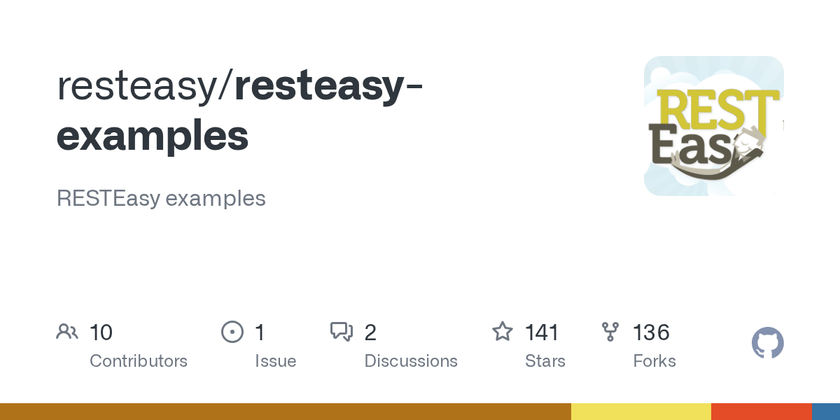 GitHub resteasy/resteasyexamples RESTEasy examples