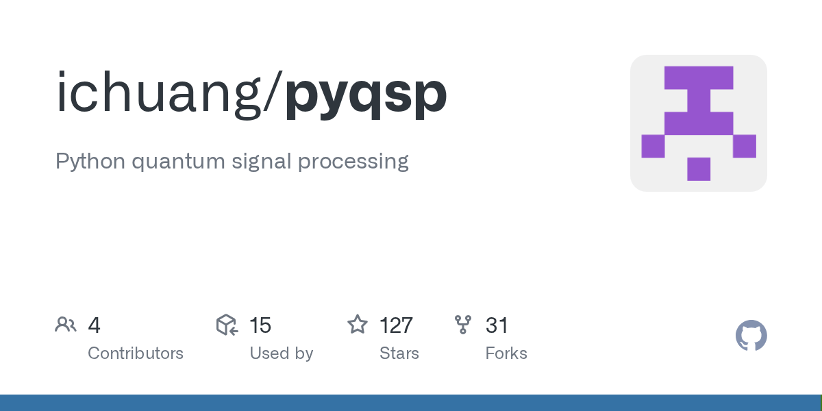 GitHub ichuang/pyqsp Python quantum signal processing