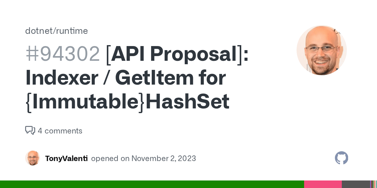 [API Proposal] Indexer / GetItem for {Immutable}HashSet · Issue 94302