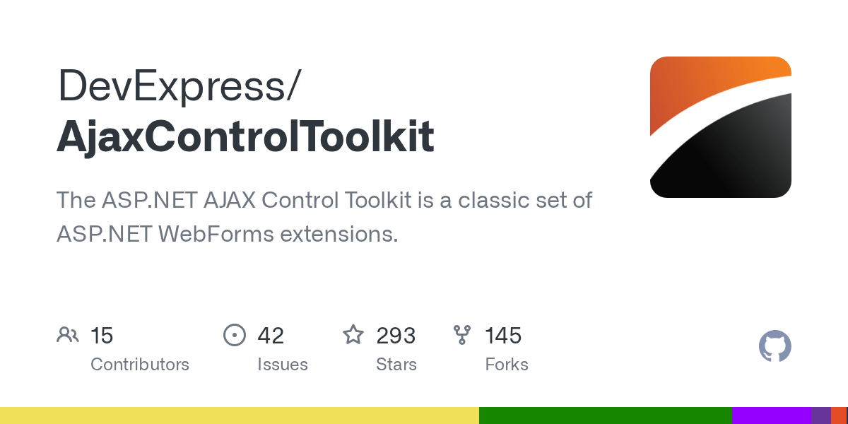 GitHub DevExpress/AjaxControlToolkit The AJAX Control