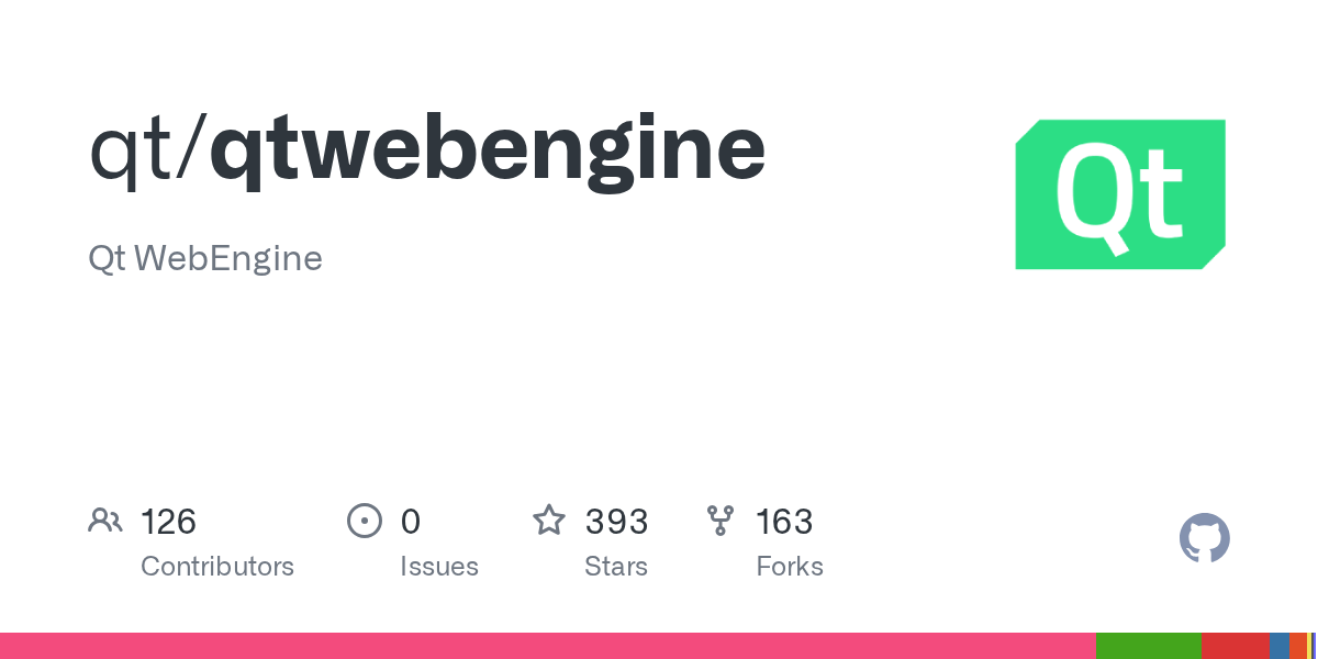 GitHub qt/qtwebengine Qt Engine