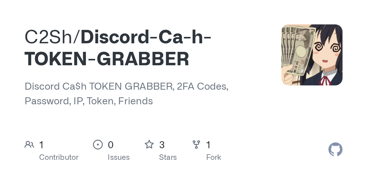 GitHub C2Sh/DiscordCahTOKENGRABBER Discord Cah TOKEN GRABBER