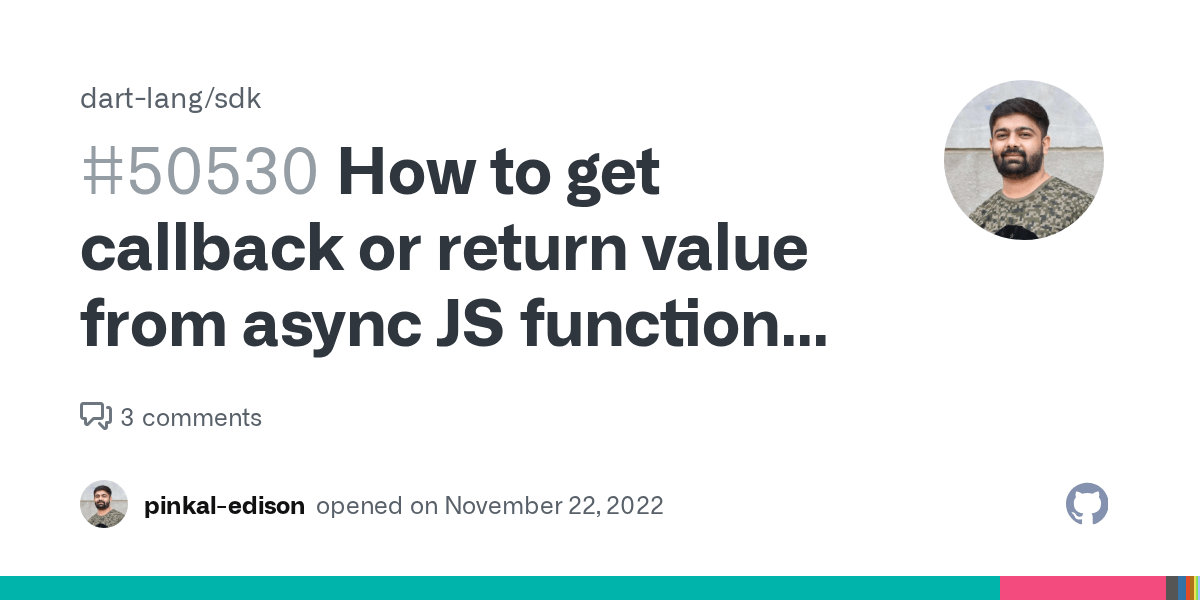 How to get callback or return value from async JS function to Dart in