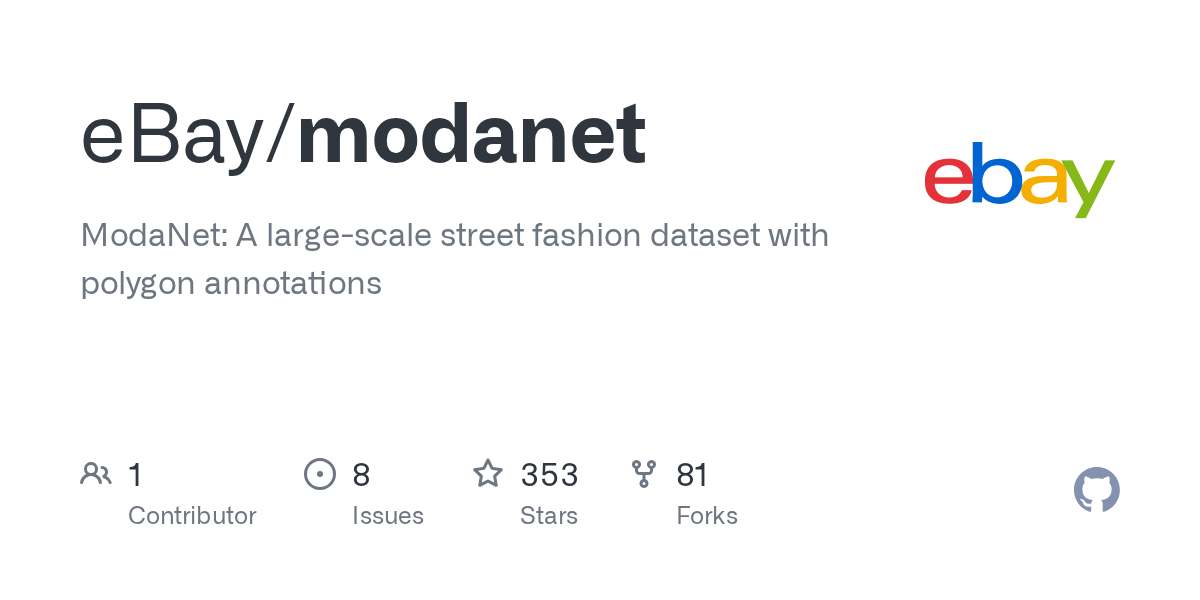 GitHub A largescale street fashion dataset
