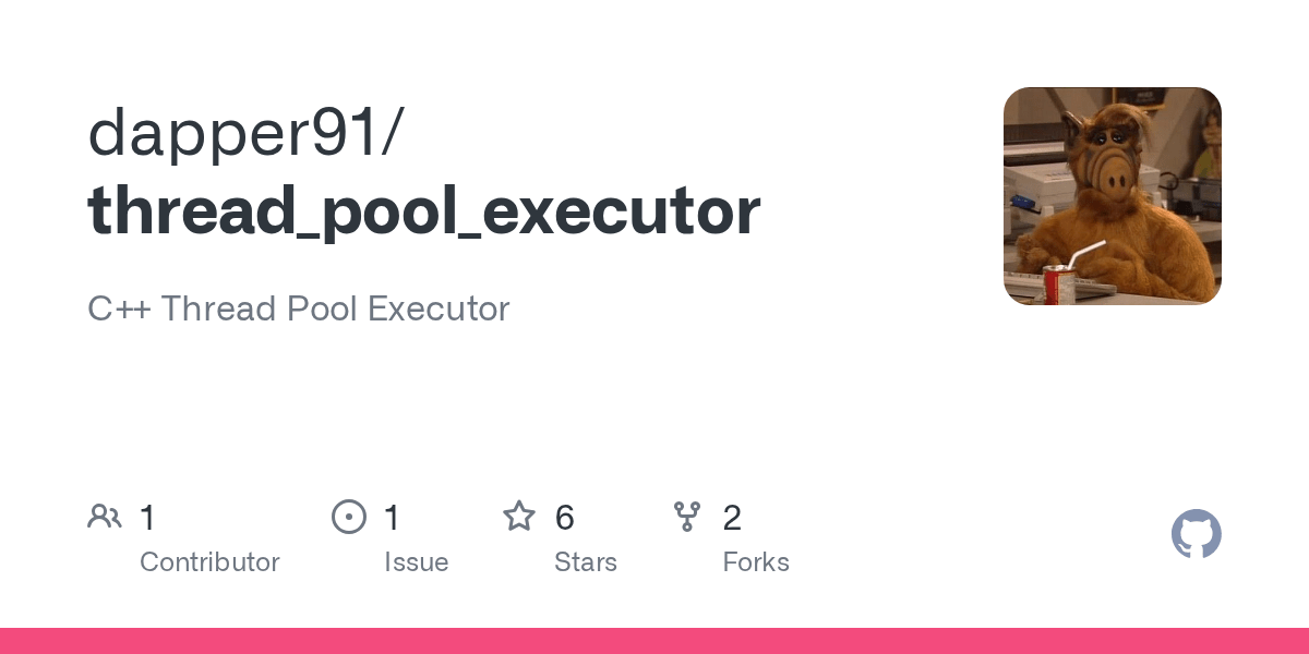 GitHub dapper91/thread_pool_executor C++ Thread Pool Executor