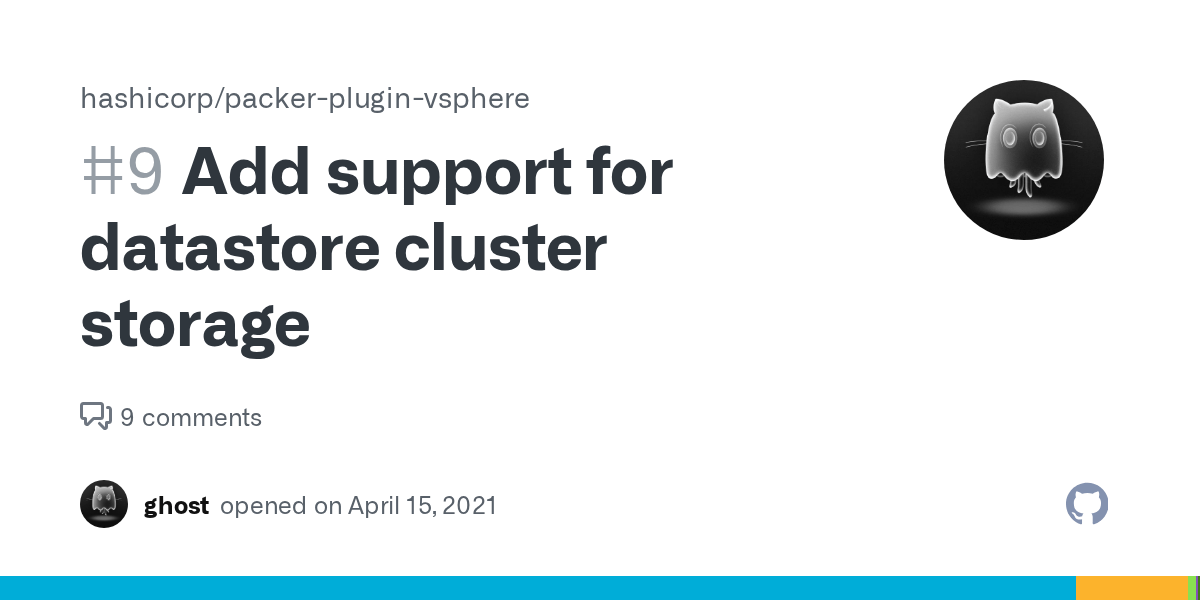 Add support for datastore cluster storage · Issue 9 · hashicorp/packer