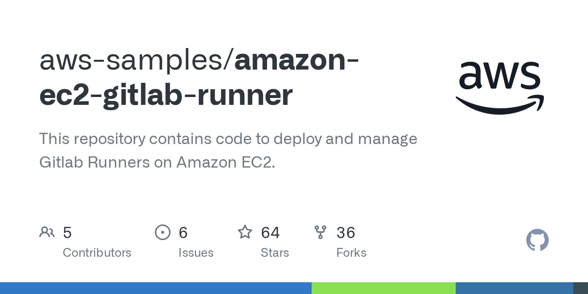 GitHub awssamples/amazonec2gitlabrunner This repository contains