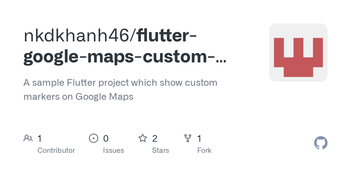 GitHub nkdkhanh46/fluttergooglemapscustommarker A sample Flutter