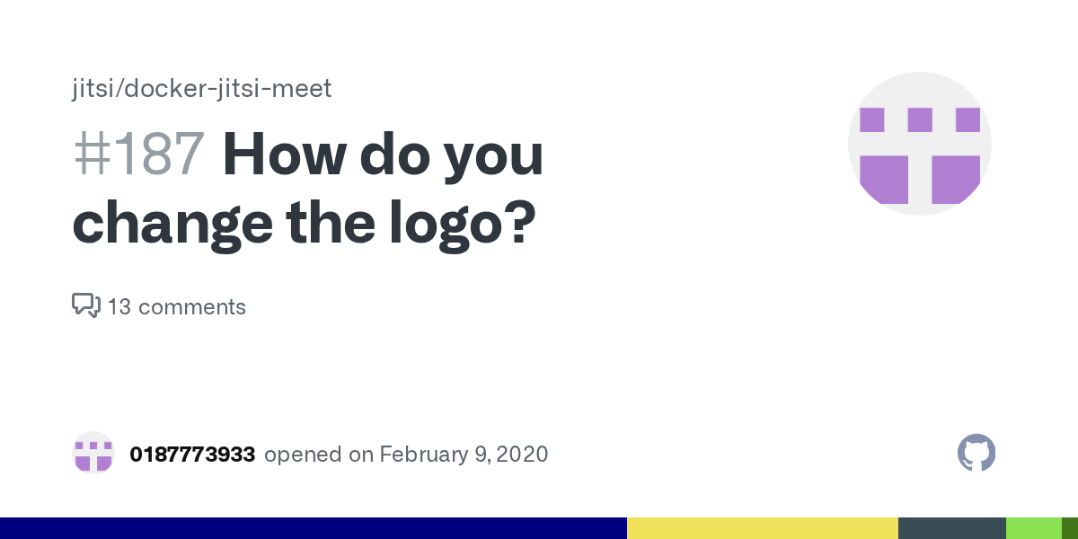 How do you change the logo? · Issue 187 · jitsi/dockerjitsimeet · GitHub