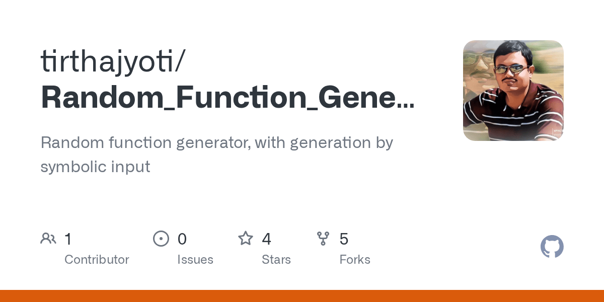 GitHub tirthajyoti/Random_Function_Generator Random function