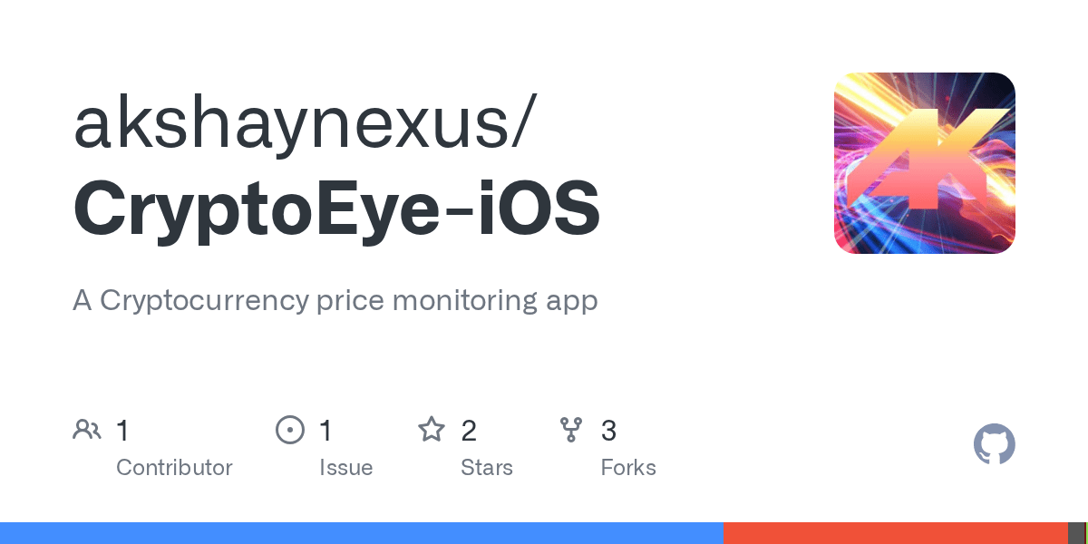 GitHub akshaynexus/CryptoEyeiOS A Cryptocurrency price