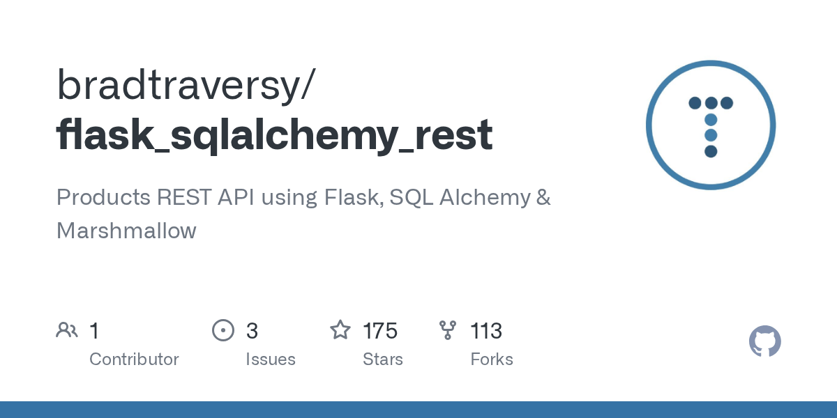 flask_sqlalchemy_rest/README.md at master · bradtraversy/flask