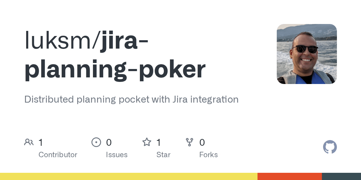 GitHub luksm/jiraplanningpoker Distributed planning pocket with
