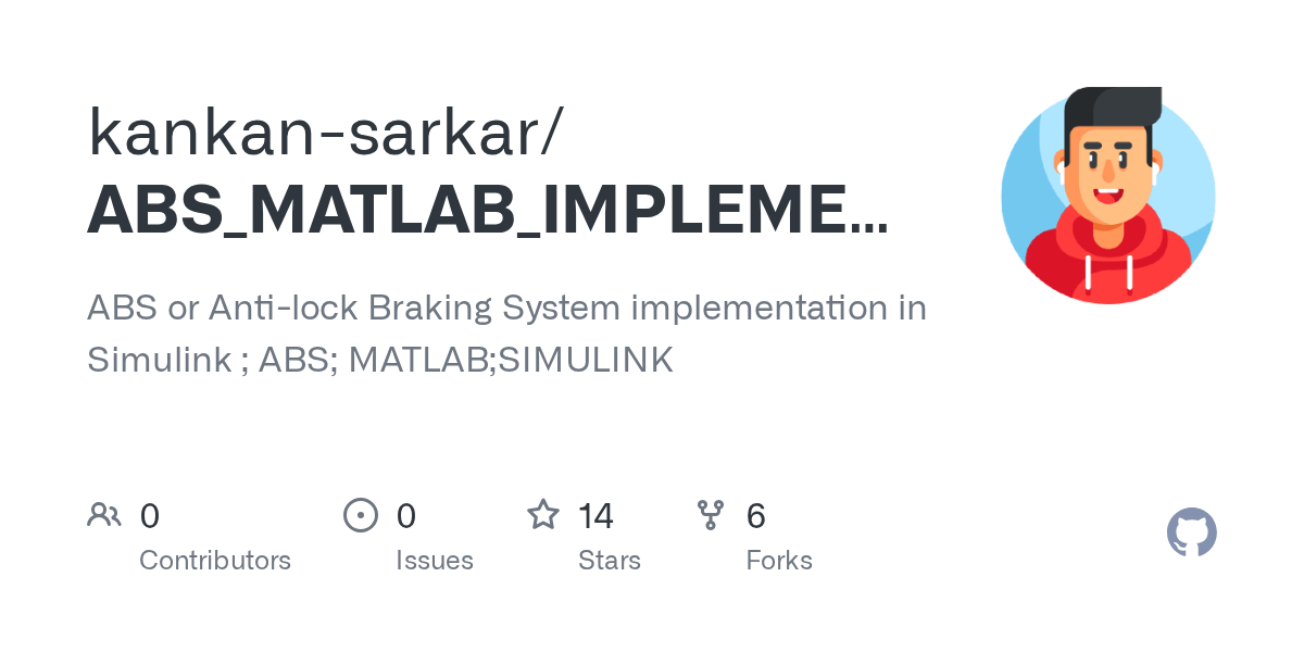 GitHub kankansarkar/ABS_MATLAB_IMPLEMENTATION ABS or Antilock