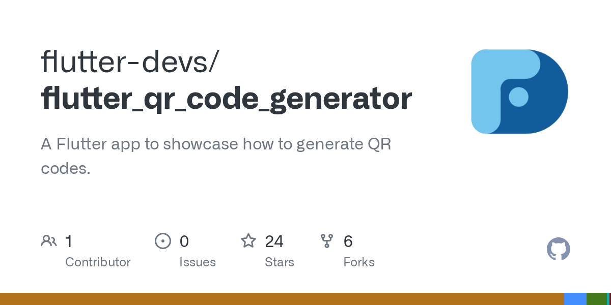 GitHub flutterdevs/flutter_qr_code_generator A Flutter app to